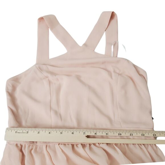 Lulu's Pink Halter Maxi Dress for Weddings - Picture 12 of 13